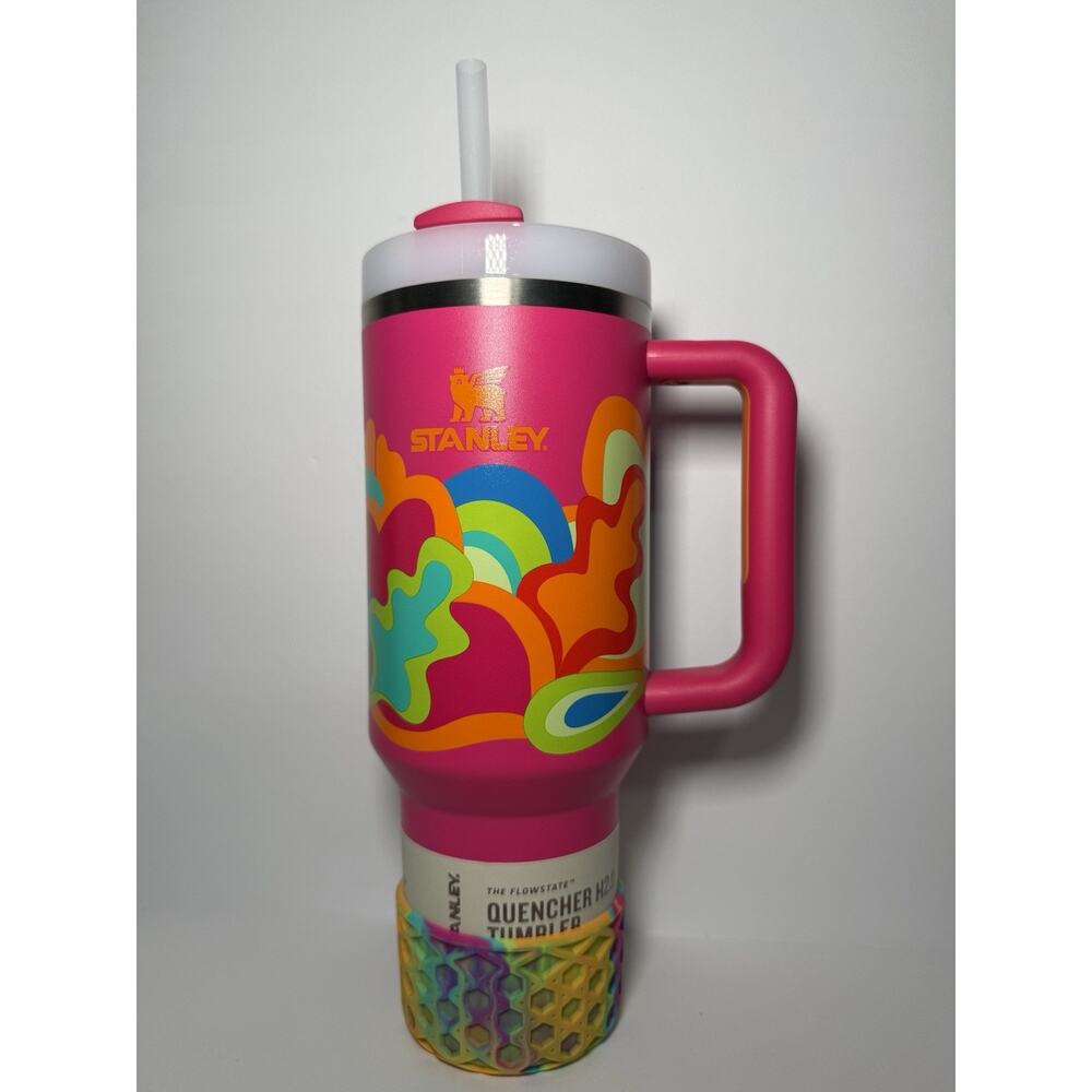 Stanley X Academy Exclusive TROPICAL WAVE 40oz Adventure Quencher Tumbler + Boot